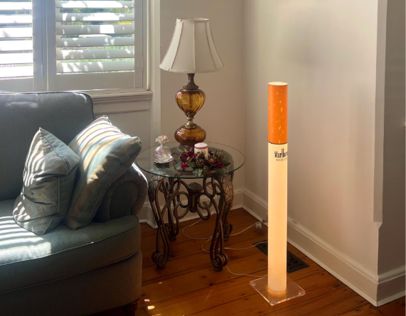 Glow Shift 1M Cigarette Lamp – Custom Label LED Floor Light & Modern Room Decor